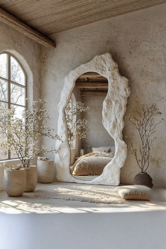 قاب آینه سنگی صخره ایی